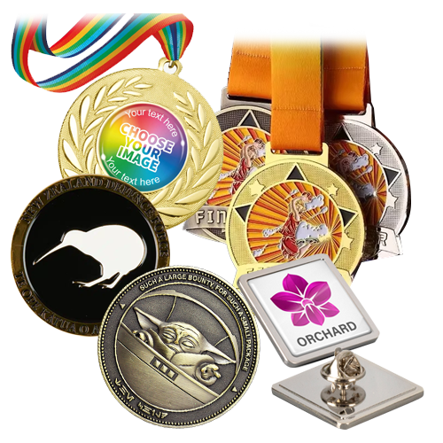 Pins, Badges & Metal Gifts