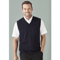 Mens Woolmix Knit Vest