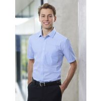 Mens Euro Short Sleeve Shirt