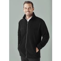 Mens Plain Micro Fleece Jacket