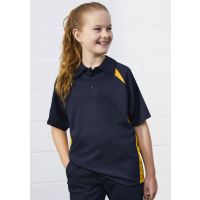 Kids Splice Short Sleeve Polo
