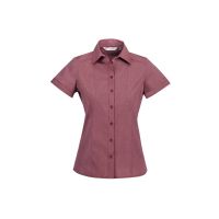 Ladies Chevron Short Sleeve Shirt