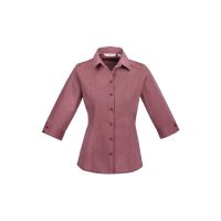 Ladies Chevron 3/4 Sleeve Shirt