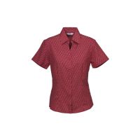 Ladies Printed Oasis Short Sleeve Shirt