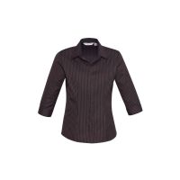 Ladies Reno Stripe 3/4 Sleeve Shirt