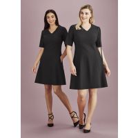 Womens Siena Extended Short Sleeve Dress