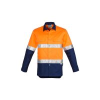 Mens Industrial Long Sleeve Shirt - Hoop Taped