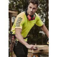 Mens Hi Vis Komodo Short Sleeve Polo