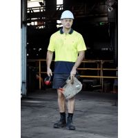 Unisex Hi Vis Basic Short Sleeve Polo