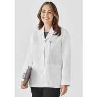 Womens Hope Cropped Lab Coat