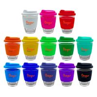 Carlo Glass Coffee Cup – Silicone