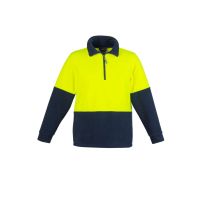 Hi Vis Half Zip Polar Fleece Jumper
