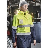 Womens Hi Vis Ultralite Waterproof Jacket