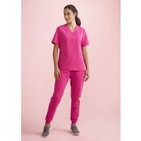 Womens Pink Jogger Scrub Pant