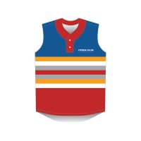 Baseball Sleeveless Jersey 2-Button