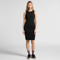 Wo's Organic Rib Dress