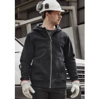 Unisex Zip Front Multi-Pocket Hoodie