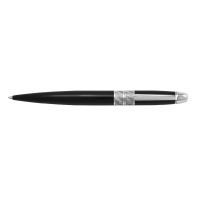 Metal Twist Action Ballpoint Pen - Black