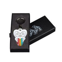 Soft Enamel Ink Filled Keyrings