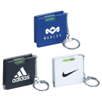Square Level Tape Measure Key Ring