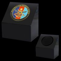 Gloss Black Coin Display Block
