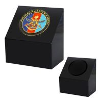 Gloss Black Coin Display Block