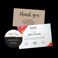 Appreciation Cards & Certificates