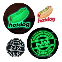 Custom Glow in the Dark Rubber Patches
