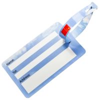 Paper Snap Out Luggage Tag