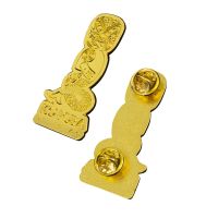 Die Struck (No Inkfill) Lapel Pins