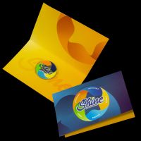 Folded Lapel Pin Cards