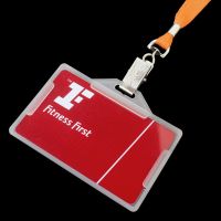 Open Face Edge Rigid ID Holder