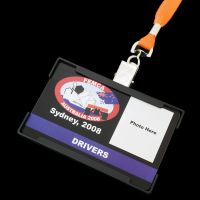 Open Slide Rigid ID Holder