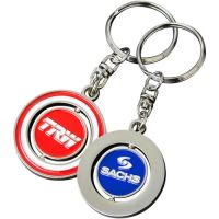 Custom Metal Spinner Keyrings