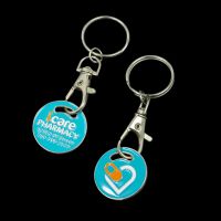 Iron Stamped Enamel Filled Trolley Coins