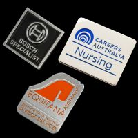 Iron Stamped Enamel Filled Lapel Pins