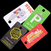 Plastic Membership Key Tags