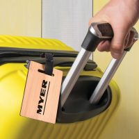 Transit Bamboo Luggage Tag