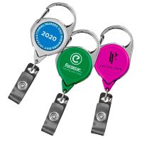 No Twist Carabiner Badge Reel