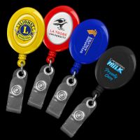 Oval Style Plastic Badge Reels