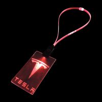 Bespoke LED Lanyard w/ Illuminating Cable