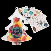 Clear Tree Shaped Ornament