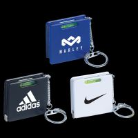 Square Level Tape Measure Key Ring