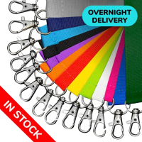 In Stock 20mm Plain Lanyards