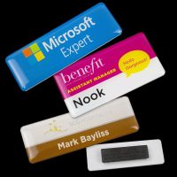 Custom Domed Name Badges