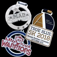 Powder Coated Medals