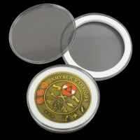 CP12 Clear Round Medal Case