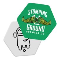 Hexagon Button Badge