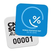 Square Button Badges