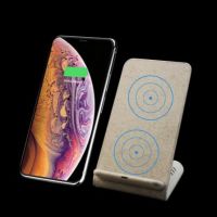 Ecofriendly Wheat Straw Wireless Charging Stand